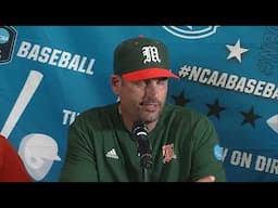 Miami Baseball | Postgame Press Conference | 6.6.25