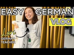 Easy German Learning Vlog | Skiing Clothes Shopping at @DecathlonDeutschland