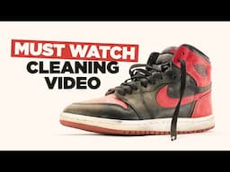 How To Make Your 85 Bred Air Jordan 1's Look BRAND NEW Again!