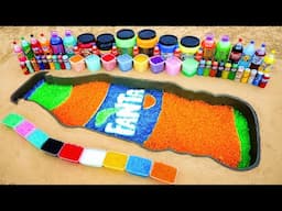 How to Make FANTA bottle with Orbeez & Cement, Experiment Fanta, Coca Cola and Mentos vs Sodas