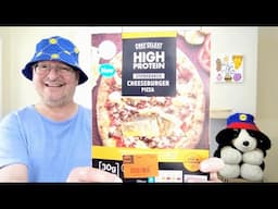 *NEW* Lidl High Protein Stonebaked Cheeseburger Pizza ~ Food Review And New Lidl Merch!