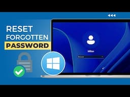 How to Reset Forgotten Windows 11/10 Password (3 Methods)