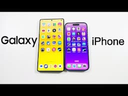 Galaxy S25 Ultra vs iPhone 16 Speed Test