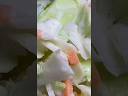 Creamy Coleslaw in Minutes 🥬 | Easy Summer BBQ Side Dish!