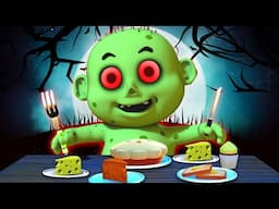 🔴 Zombie Family Song | Where's My Pie | Halloween Songs | Nursery Rhymes Street