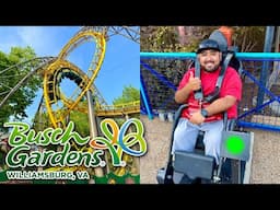 Busch Gardens Williamsburg 2025 Test Seat Guide! We Rode EVERYTHING!