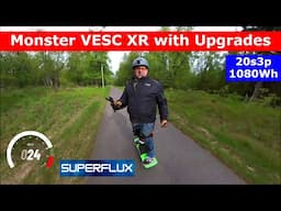 Enjoying My Monster VESC XR One Wheel with some upgrades