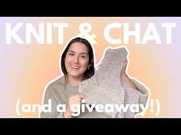 knit and chat: answering all your questions | 10k celebration 🧶