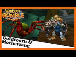 Warcraft Rumble PvE - Elwynn Forest Hard 1 & 2 - Goldtooth and Motherfang (Lv11)