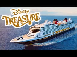 NEW Disney Treasure Full Ship Tour! Deck By Deck Walk Through of DCL’s Newest Cruise Ship!