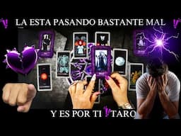🥶ALGUIEN LO ESTA PASANDO BASTANTE MAL🥶ESTA NOCHE TE LO CONFESARA TODO CON LAGRIMAS😭💔 💜TAROT💜AMOR💜