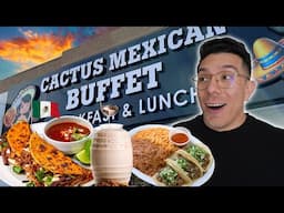 Inside Las Vegas' NEW Mexican Buffet – Unlimited Tacos, Tamales & More!