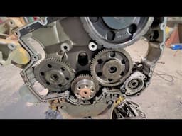 10.3L Caterpillar C-10 Diesel Engine Tear Down to Bare Block