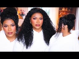 🤩I Will Wear This More 💯DEFINITELY Go-To 360 Snug Fit Glueless Curly Wig Ft. Wigcool