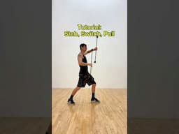 Double Staff Tutorial “Stab, Switch, Pull” #flowarts #tutorial