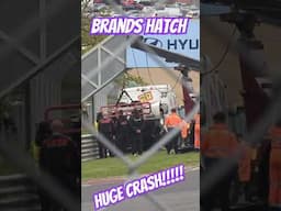 Huge Truck Racing Crash Brands Hatch Spring 2025