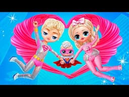 ¡Las Aventuras De Barbie y Superman! Manualidades para Muñecas LOL OMG