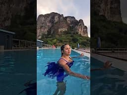 Krabi beach এর স্বর্গীয় সৌন্দর্যে মুগ্ধ। Honeymoon destination in Krabi thailand.