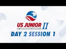 2025 USATT Junior National Ranking Tournament II | Day 2 Session 1