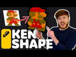 This Tool Turns YOUR PIXELART Into 3D Models! (KenShape)