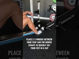 Get Faster Transitions On and Off the Rower