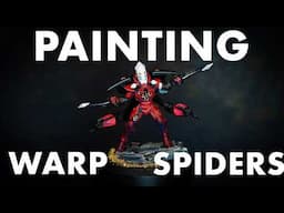 Painting New Eldar Warp Spiders
