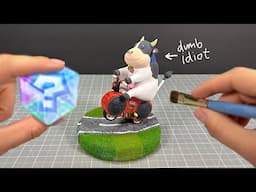 I made the dumb Moo Moo Meadows cow from Mario Kart World