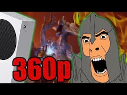 Xbox Series S rodando OBLIVION é tão RUIM que vai CORROMPER SUA ALMA!