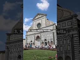 Top 5 Churches in Florence #florenceitaly