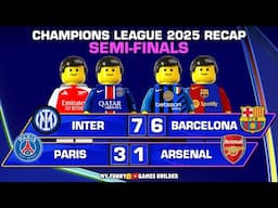 Champions League 2025 Semi-Finals Goals in lego