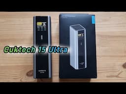 Cuktech 15 Ultra (20000 mAh). My favourite Power Bank so far. Here is why!