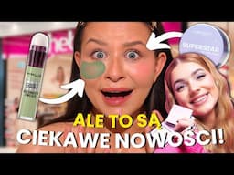 Makijaż TYLKO nowościami z drogerii! Znalazłam DUŻO hitów! Rossmann i Hebe! Dusia