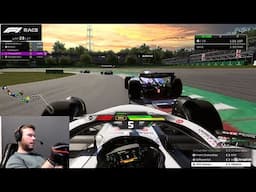 Driving a league race without 100% throttle