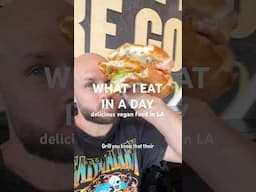 Where's your fav place to eat in LA? #shorts #veganfood #losangeles