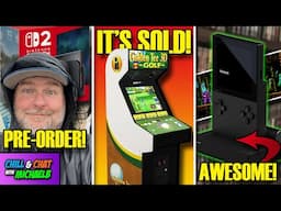 Nintendo Switch 2 Pre-Order, Arcade1Up Golden Tee 3D XL Sold & Analogue Pocket Is Awesome!