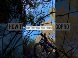 How to remove your GoPro. Santa Cruz Vala #mtb