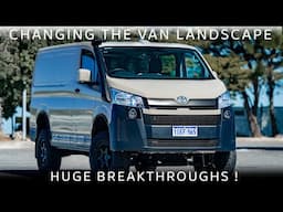 MAJOR STEPS in our OFF-ROAD HIACE build  🚐🔥 @4xoverland