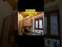 🇮🇹 €29K Move in Ready Home, Renovated, Exposed Stone in Molise ITALY