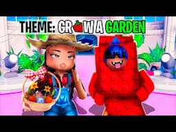Buying GROW A GARDEN Themes With BOYFRIEND in DRESS to IMPRESS