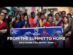 FROM THE SUMMIT TO HOME Back Where It All Began – Dana
