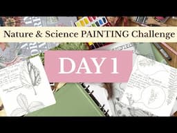 Nature Painting Challenge // Day 1 🌿