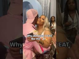 “Baby I’m finna stop doing this sheet, IM HOT” 🤣 Akbar V baby shower was so Tea 🔥🔥🔥
