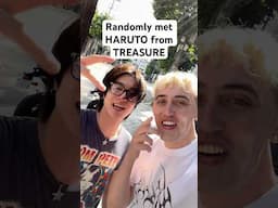 Randomly met Haruto from TREASURE… #treasure #haruto #kpop #ygtreasure