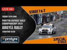 Argyll Rally 2025 - Stage 1 & 2 - Protyre Motorsport UK Asphalt Rally Championship