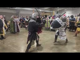Another Round of Fighting from Rose Tourney | Armored Combat and Rapier Fights