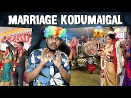 Marriage is Scary⁉️Funniest Wedding Videos Reaction🤣🤣 Tamil Troll | Animal Movie Gun Entry