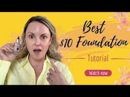 This $10 Foundation BLEW ME AWAY | Foundation Friday for Mature Skin