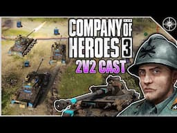 You Still Need Infantry in the Late Game | 2v2 Pachino Farmlands | CoH3 Cast 2.0 #17