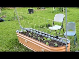 Garden Update / adding Irrigation to Garden Beds