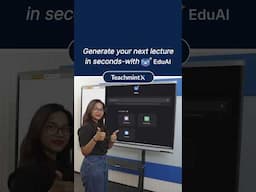 Generate a Complete Lecture in Seconds  | Save Time with Teachmint’s Interactive Whiteboard